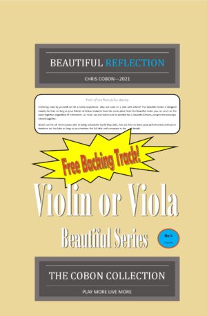 No.5 Beautiful Reflection (Violin or Viola)