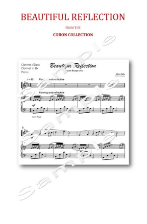 No.5 Beautiful Reflection (Clarinet or Bass Clarinet)