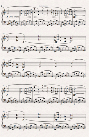 F Chopin “Nocturne op 9 no 1” Solo Piano Simplified Version