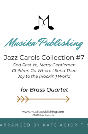 Jazz Carols Collection for Brass Quartet – Set Seven