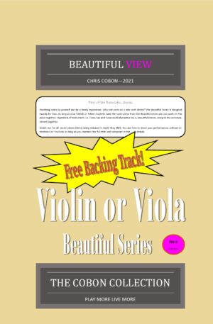 No.6 Beautiful View (Violin or Viola)