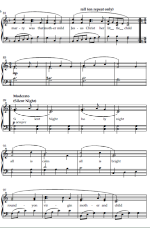 “Christmas Carol Medley”-Piano solo-Early Intermediate