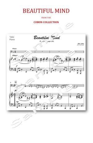No.8 Beautiful Mind (Tuba, Eb Bass or Bb Bass)