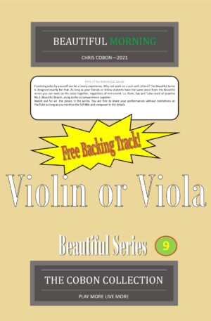 No.9 Beautiful Morning (Violin or Viola)