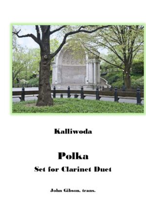 Polka for Clarinet Duet by Kalliwoda