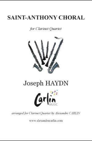 Haydn – Saint-Anthony Choral for Clarinet Quartet