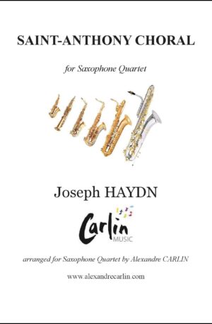 Haydn – Saint-Anthony Choral for Saxophone Quartet