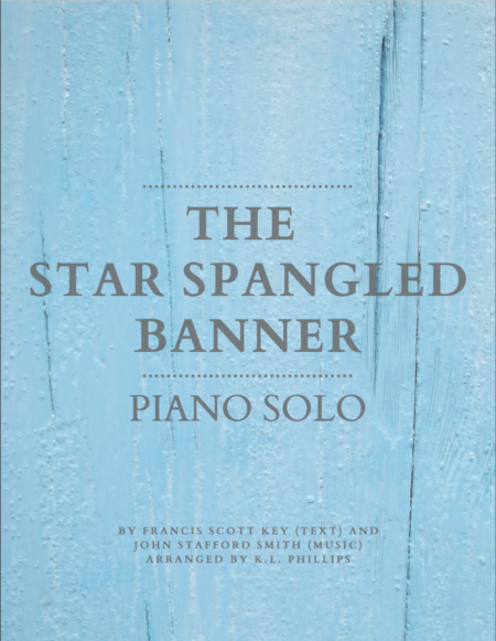 The Star Spangled Banner - Piano Solo web cover