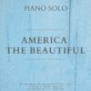 America the Beautiful - Piano Solo Web Cover