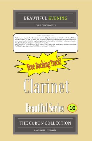 No.10 Beautiful Evening (Clarinet or Bass Clarinet)