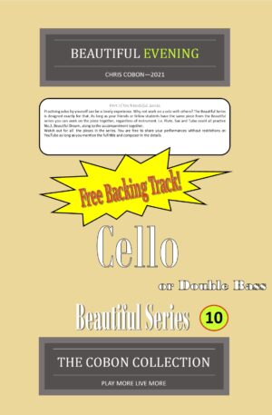 No.10 Beautiful Evening (Cello or Double Bass)