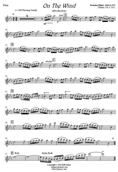 523 On The Wind Orchestra SAMPLE Page 005