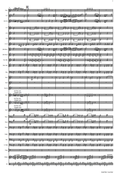 524 On The Wind Concert Band SAMPLE page 003