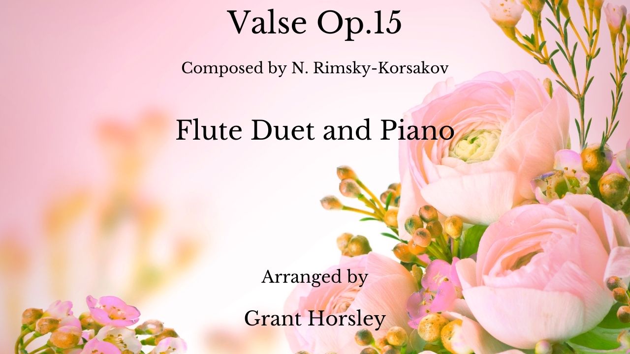 Copy of Valse Op.15 flute duet