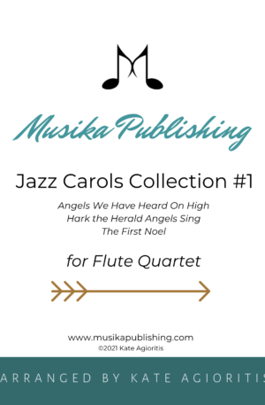 Jazz Carols Collection – Set One – Flute Quartet