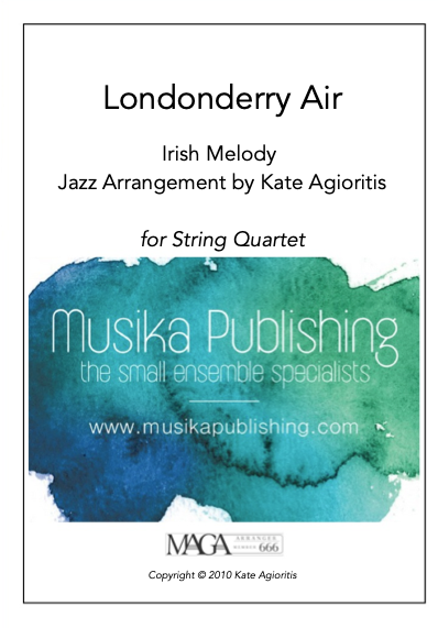 Londonderry Air - Jazz Arrangement for String Quartet