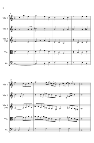 Londonderry Air – Jazz Arrangement for String Quartet