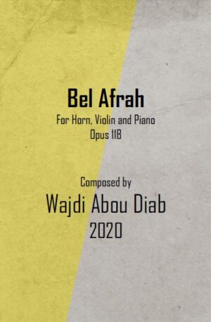BEL AFRAH – HORN TRIO