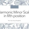 Harmonic Minor Scale in fifth position cover