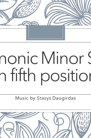 Harmonic Minor Scale in fifth position