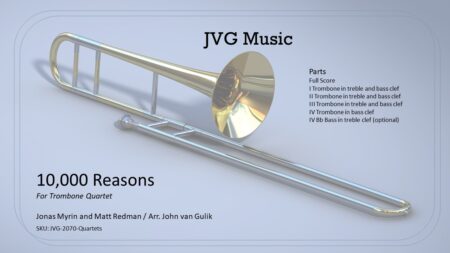 10000 Reasons Trombone Quartet