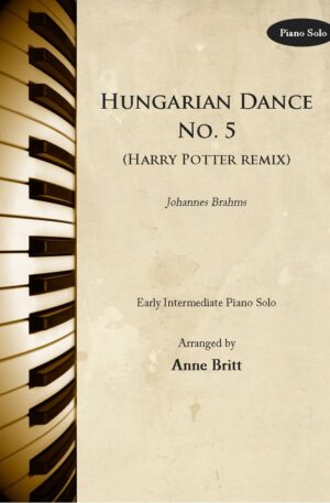Hungarian Dance No. 5 (Harry Potter remix) – Early Intermediate Piano Solo