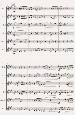“Tango” for Clarinet Choir- Intermediate