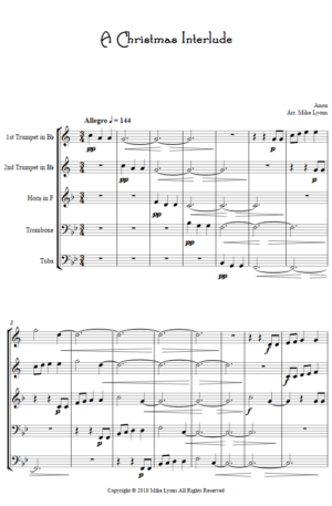 Brass Quintet – A Christmas Interlude