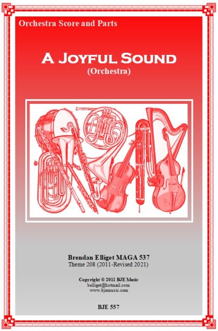 557 FC A Joyful Sound Orchestra Theme 208 BJE Music 2021