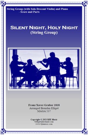 Silent Night. Holy Night – String Group (with Solo Descant Violin)