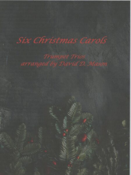 Six Christmas Carols for Trumpet Trio Front Cover scaled