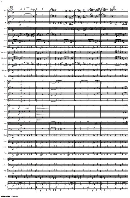 566 Never Alone Concert Band Theme 170 SAMPLE page 003