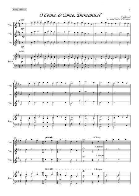 Six Christmas Carols for ViolinTrio Full Score 9 scaled