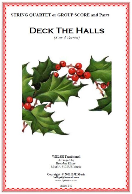140 FC Deck The Halls String Group