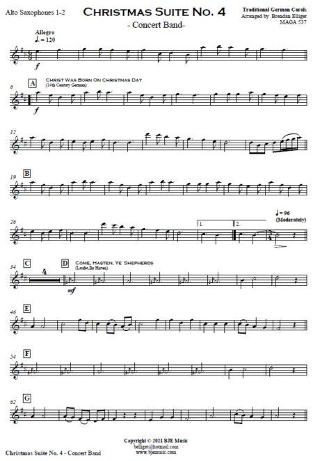 571 Christmas Suite No 4 Concert Band SAMPLE page 005