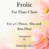 "Frolic" For Flute Choir