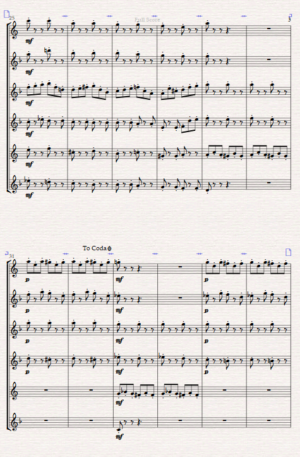 “Frolic” For Clarinet Choir