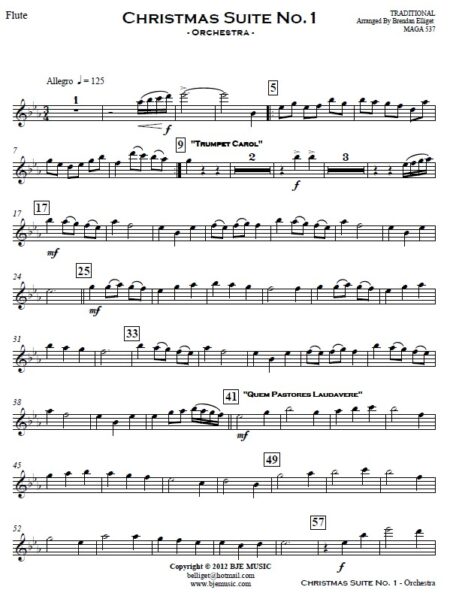 577 Christmas Suite No 1 Orchestra SAMPLE Page 004