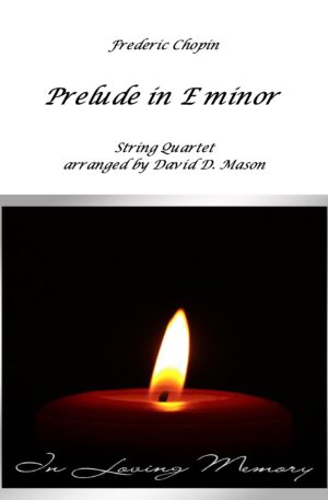 Prelude in E Minor – String Quartet