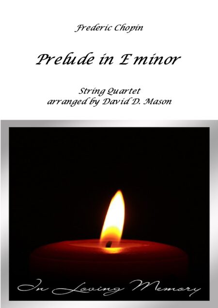 Prelude in E minor String Quartet Full Score 1 scaled