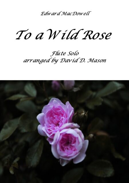 To a Wild Rose Flute Full Score 1