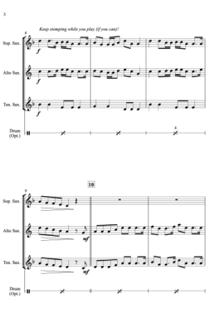 Song of the Wellerman – Saxophone Trio