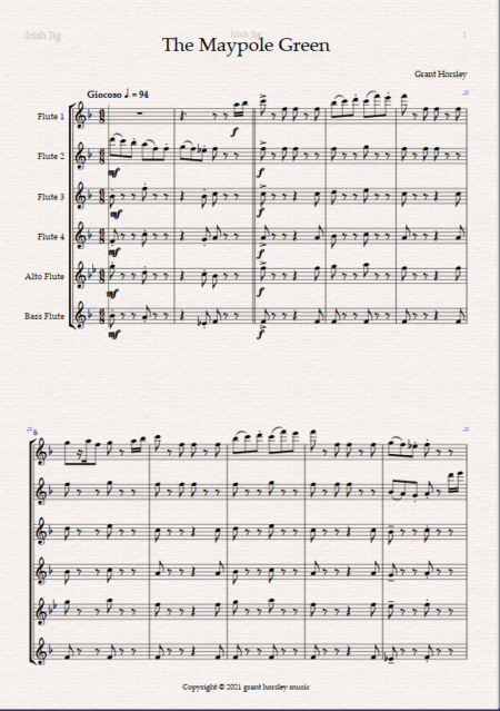 Maypole flute 1