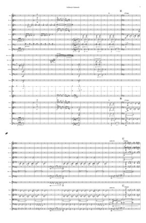 Golliwog’s Cakewalk (for Full Orchestra) – Score and parts (in Eb)