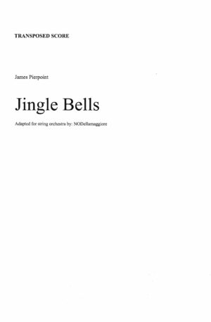 Jingle Bells (Transp. Score + 5 parts)