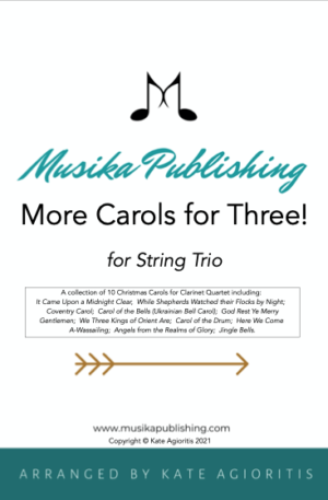 More Carols for Three – String Trio