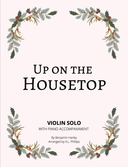 Up on the Housetop - Violin Solo with Piano Accompaniment web cover