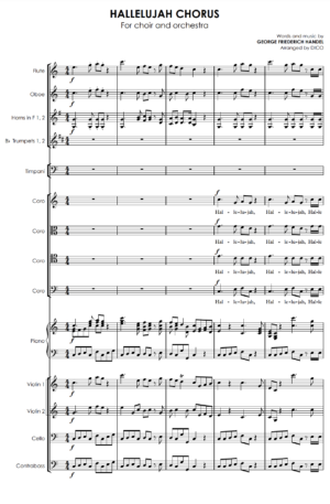 Hallelujah Chorus (from ‘Messiah’) in C