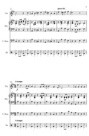 4 Sir Harry Lauder Songs – Violin and Piano