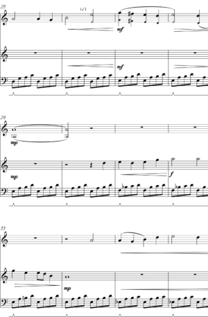 WHAT WONDROUS LOVE IS THIS – alto sax/piano